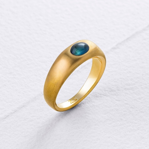 bague romaine saphir