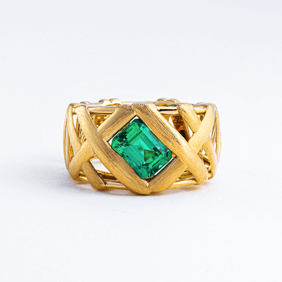 Bague emeraude
