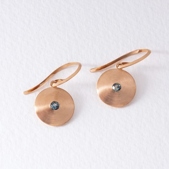 boucle oreille saphir