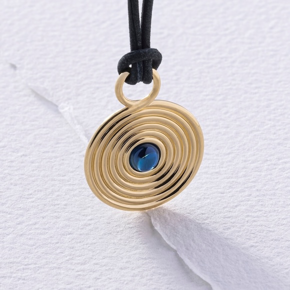 pendentif saphir