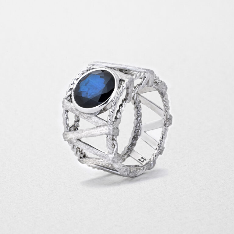 Bague saphir